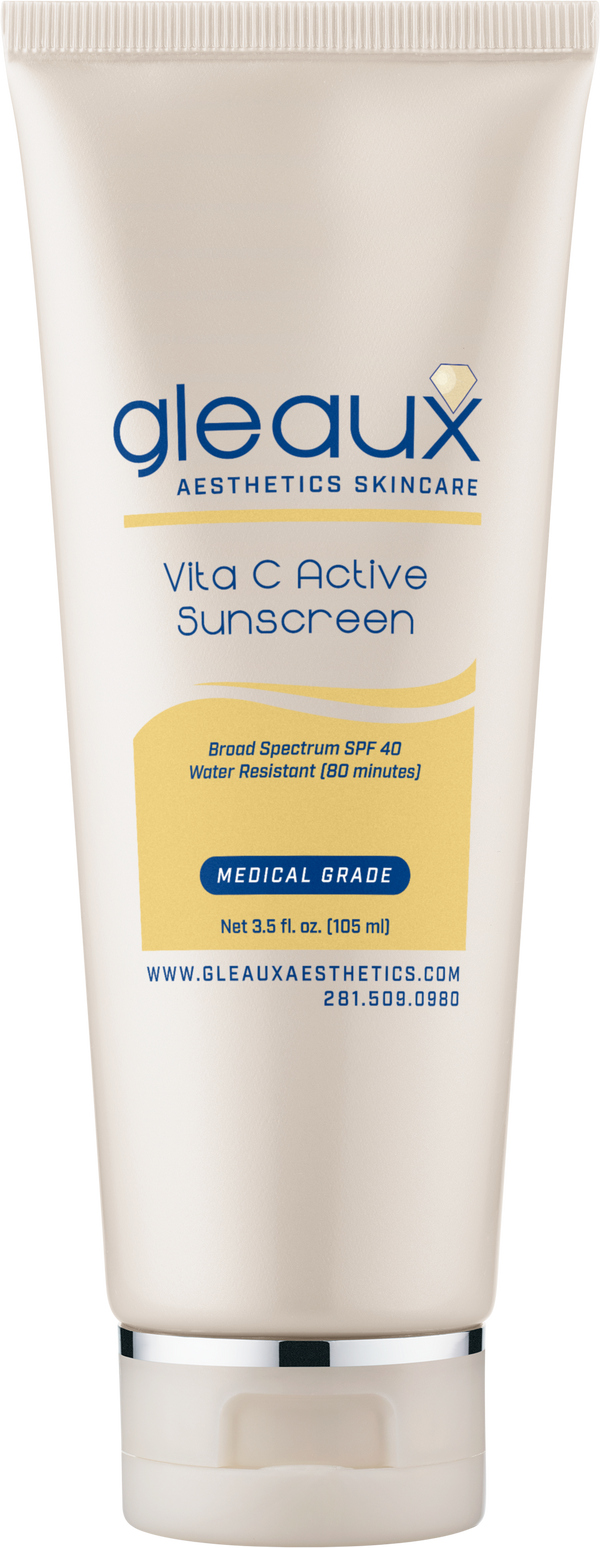 Vita C Active Sunscreen, SPF 40 Gleaux Aesthetics Skincare