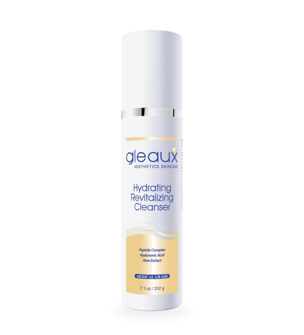 Gleaux Aesthetics Hydrating Revitalizing Cleanser, 7.1 oz bottle