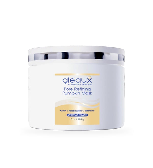 Gleaux Aesthetics Pore Refining Pumpkin Mask, 6 oz jar