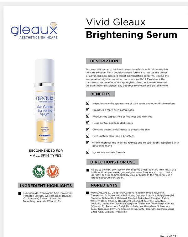 Vivid Gleaux Brightening Serum