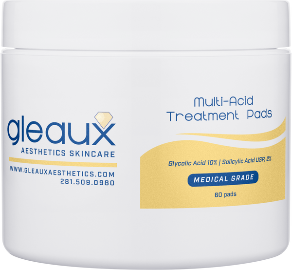 AHA/BHA Clarifying Pads Gleaux Aesthetics Skincare