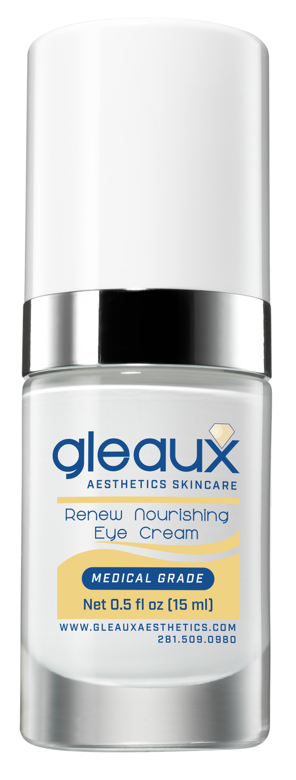 Renew Nourishing Eye Cream (Retinol) Gleaux Aesthetics Skincare