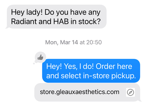 Radiant Gleaux Aesthetics Skincare