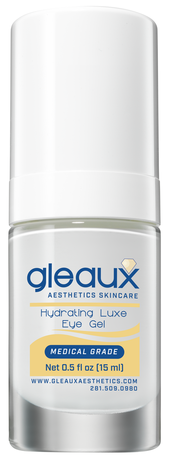 HA Luxe Eye Gel Gleaux Aesthetics Skincare